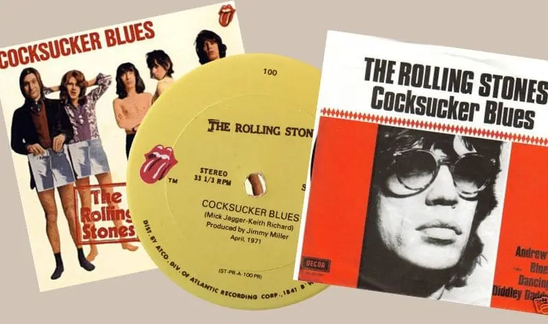 Cocksucker blues. Portadas