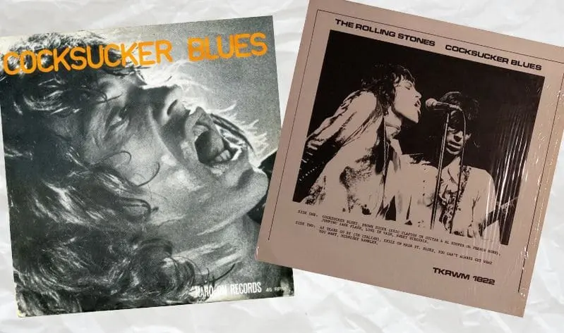 Cocksucker blues. Singles