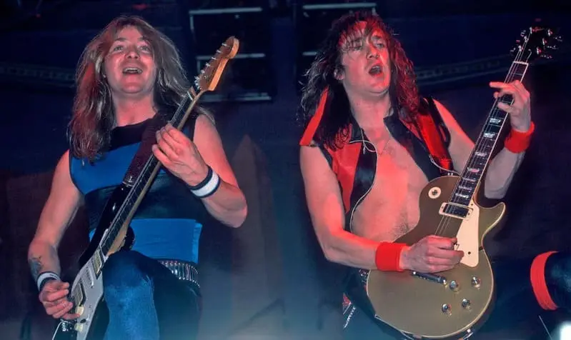 Iron Maiden. Guitarras gemelas