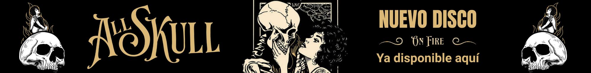 All Skull. Banner escritorio